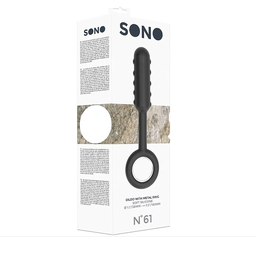 [2100000369553] SONO NO 61 DILDO W/ METAL RING