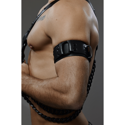 PROVOCATEUR LEATHER BICEP CUFF BRUNO