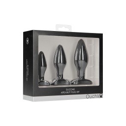 [2100000281664] APEX 3 PIECE BUTT PLUG SET